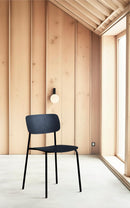 Kirkland Spisebordsstol ,Sort, 43,5x51x79 cm, Sæt af 4