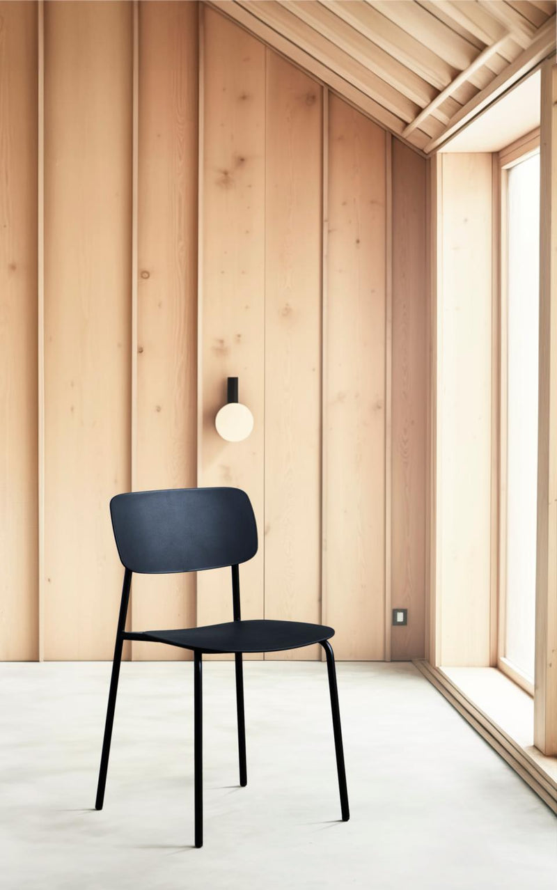 Kirkland Spisebordsstol ,Sort, 43,5x51x79 cm, Sæt af 4