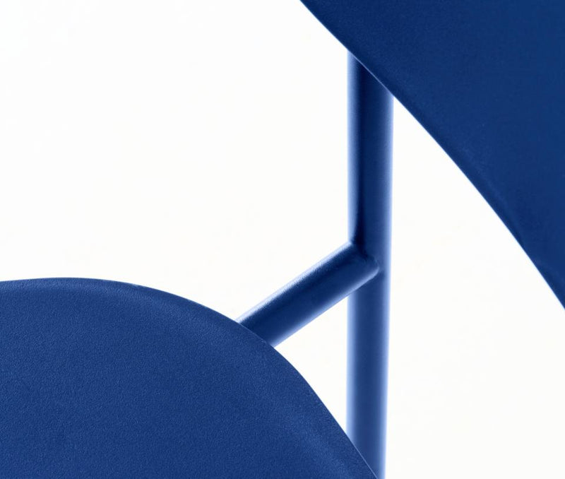 Kirkland Spisebordsstol, Kobaltblå, 43,5x51x79 cm, Sæt af 4