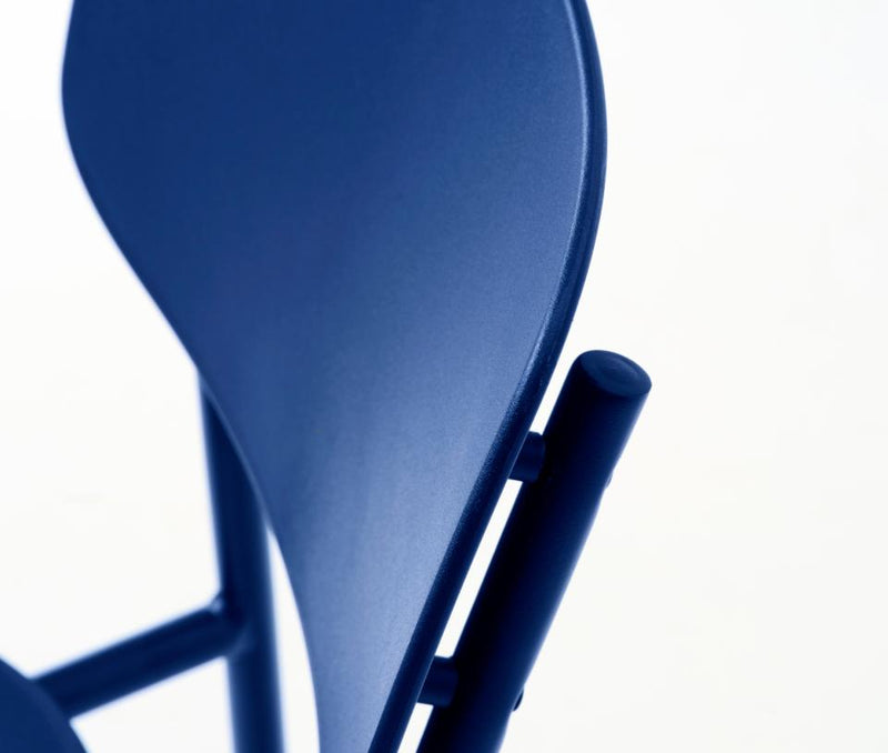 Kirkland Spisebordsstol, Kobaltblå, 43,5x51x79 cm, Sæt af 4