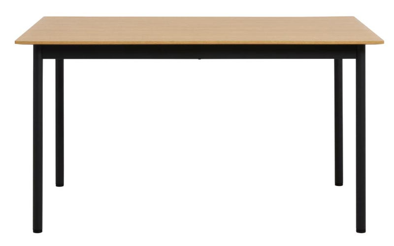 Pensacola Spisebord, Melamin Egetræs-Look, 140x85x75 cm