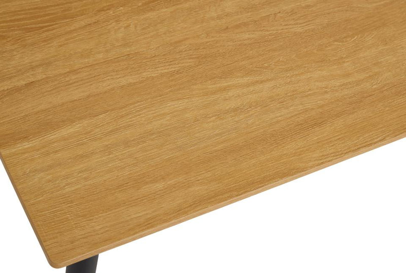 Pensacola Spisebord, Melamin Egetræs-Look, 140x85x75 cm