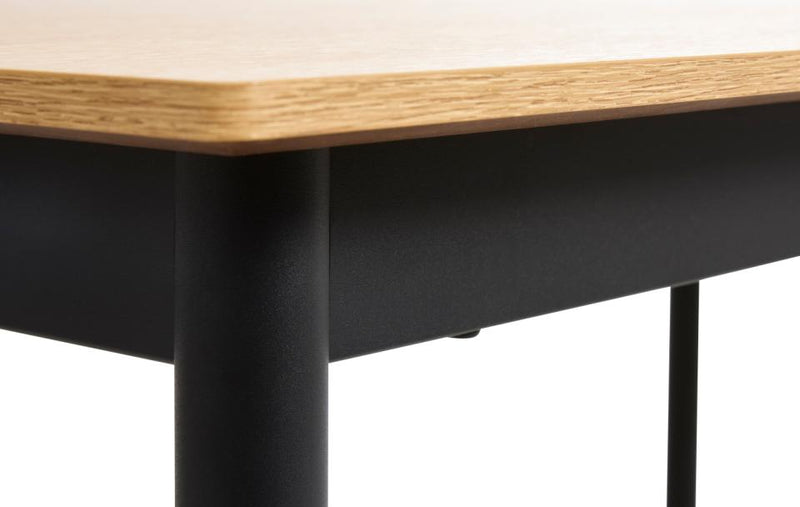 Pensacola Spisebord, Melamin Egetræs-Look, 140x85x75 cm