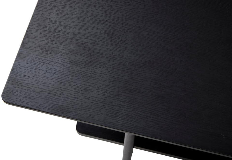 Pensacola Sofabord, Sort Melamin, 110x55x40 cm