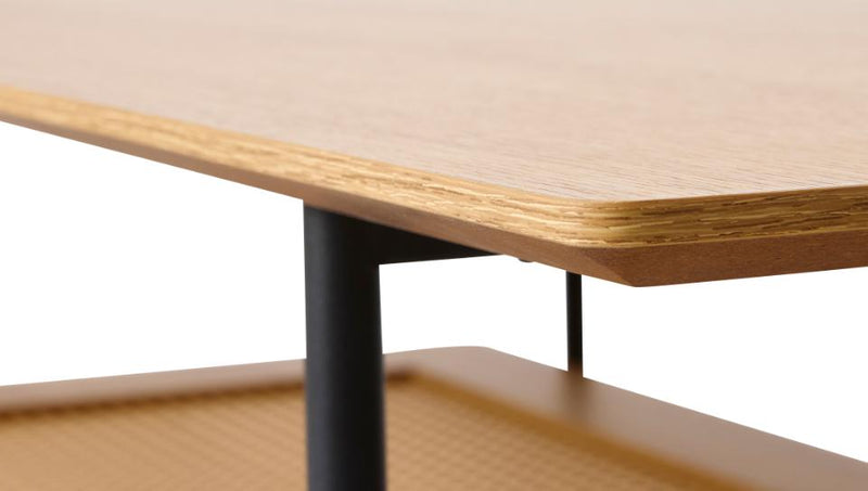 Pensacola Sofabord, Egetræs-Look, 110x55x40 cm