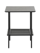 Pensacola Sidebord, Sort Melamin, 45x45x55 cm