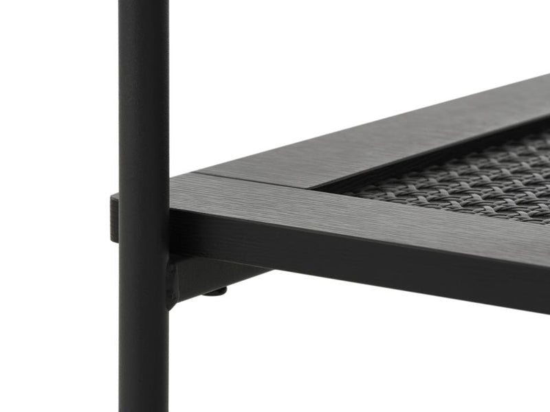 Pensacola Sidebord, Sort Melamin, 45x45x55 cm