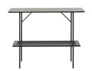 Pensacola Konsolbord, Sort Melamin, 100x37x75 cm