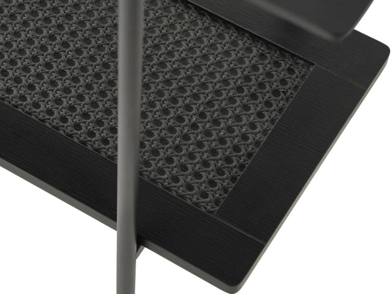 Pensacola Konsolbord, Sort Melamin, 100x37x75 cm