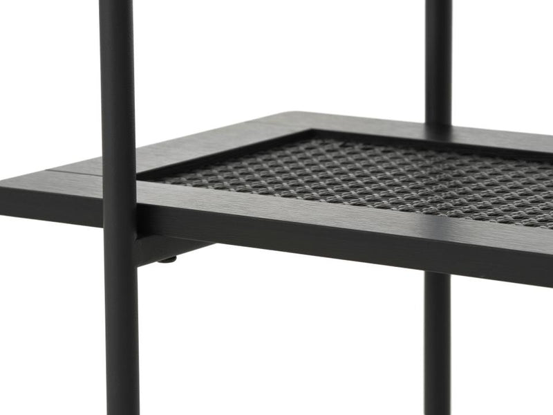 Pensacola Konsolbord, Sort Melamin, 100x37x75 cm