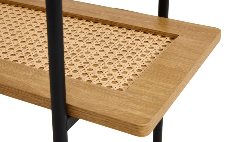 Pensacola Konsolbord, Melamin Egetræs-Look, 100x37x75 cm