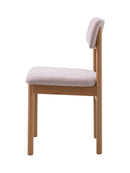 Sæt af 2 stk - Canora stol, sand, eg, mat PU lak 10% glans