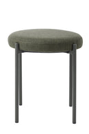 Pelican Taburet , Olivengrøn, 43,5x43,5x48 cm, Sæt af 4