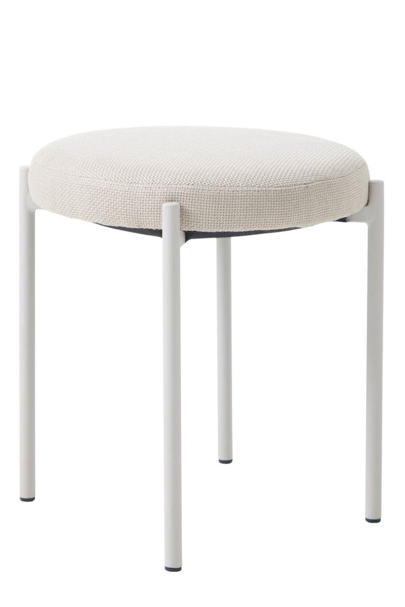 Pelican Taburet Sand, 43,5x43,5x48 cm, Sæt af 4