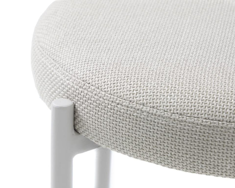 Pelican Taburet Sand, 43,5x43,5x48 cm, Sæt af 4