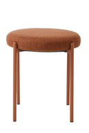 Pelican Taburet Rust/Terracotta, 43,5x43,5x48 cm, Sæt af 4