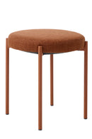 Pelican Taburet Rust/Terracotta, 43,5x43,5x48 cm, Sæt af 4