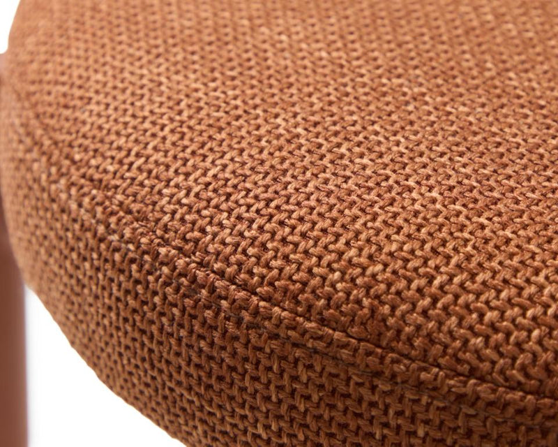 Pelican Taburet Rust/Terracotta, 43,5x43,5x48 cm, Sæt af 4