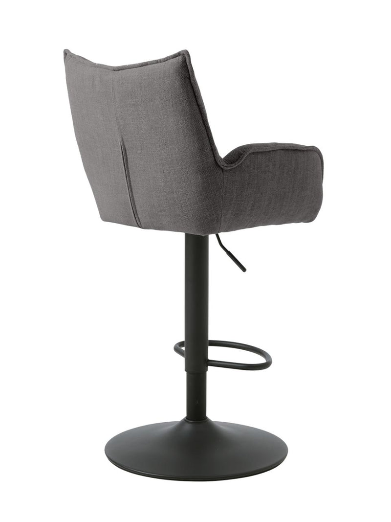 Marilla Barstol, Grafit, 52x53x98,5-113,5 cm, Sæt af 2