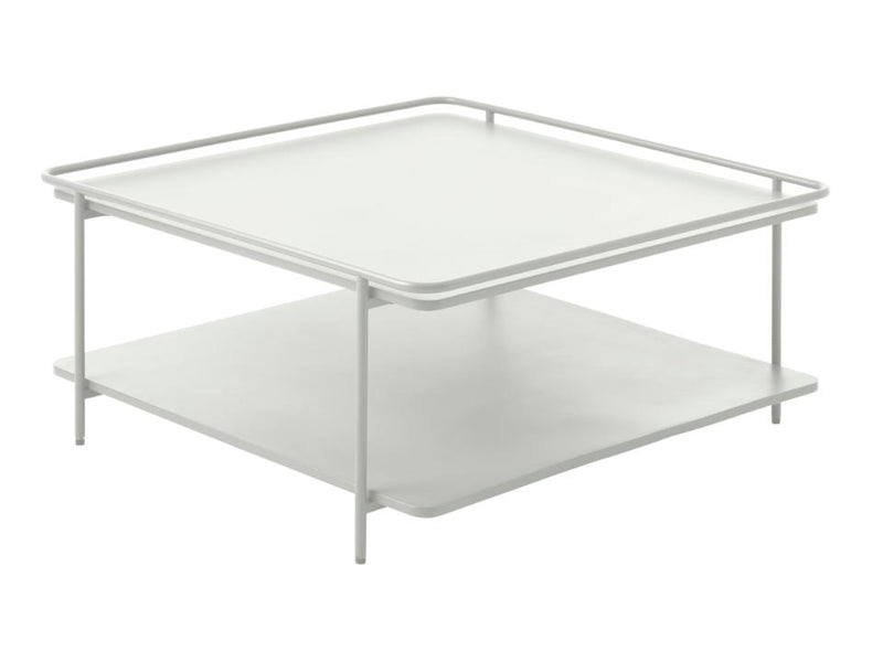 Yuba sofabord, varmgrå, 75x75x34,3cm