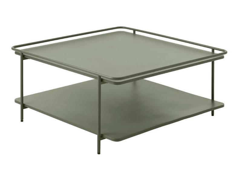 Yuba sofabord, olivengrøn, 75x75x34,3cm