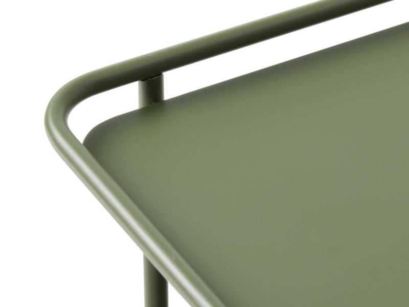 Yuba sofabord, olivengrøn, 75x75x34,3cm