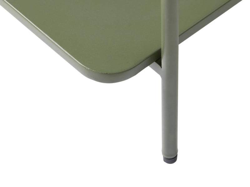Yuba sofabord, olivengrøn, 75x75x34,3cm