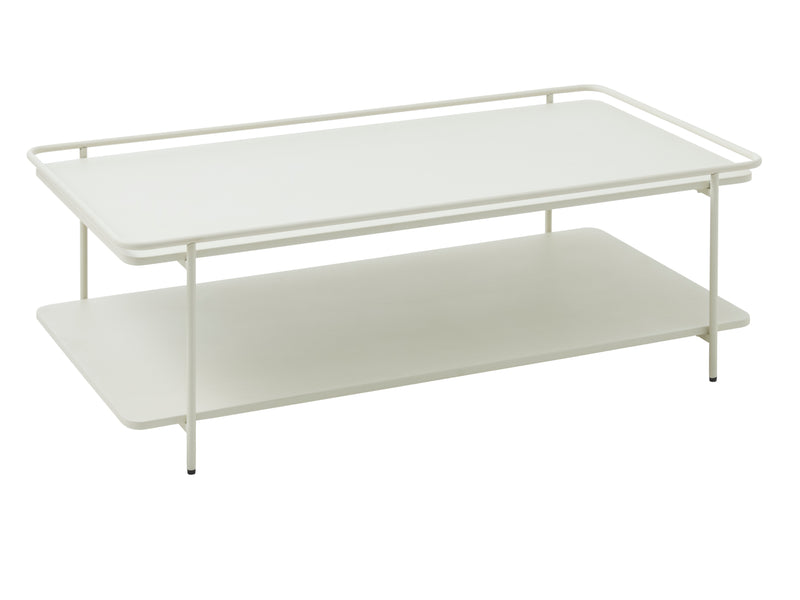 Yuba sofabord, varm grå, 110x55x34cm