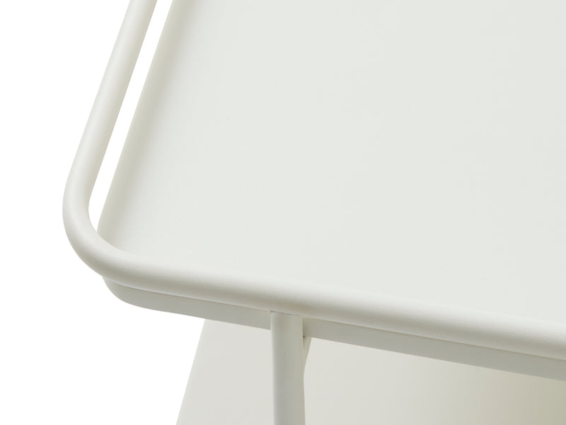 Yuba sofabord, varm grå, 110x55x34cm