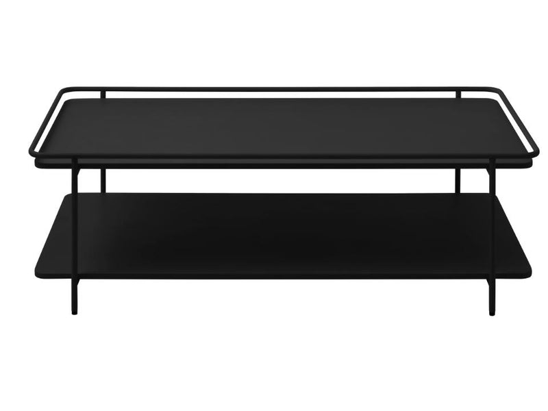 Yuba sofabord, sort, 110x55x34,3cm