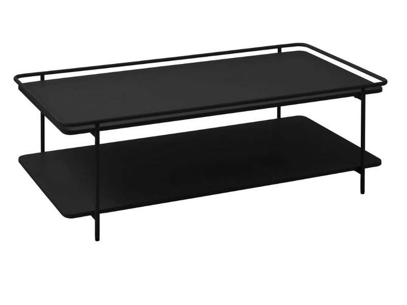 Yuba sofabord, sort, 110x55x34,3cm