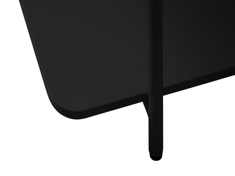 Yuba sofabord, sort, 110x55x34,3cm