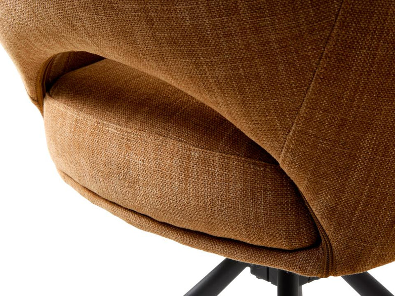 Cowley stol, Rust, 59x65x85,5 cm, Sæt af 2