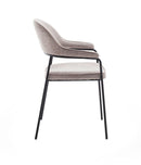 Kindersley Spisebordsstol, Sand, 56,5x56,5x85 cm, Sæt af 2