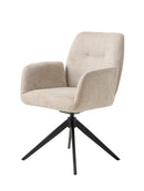 Roxana Spisebordsstol, Sand, 57,5x62x88 cm, Dreje & Vippe