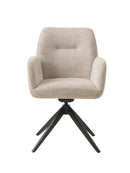 Roxana Spisebordsstol, Sand, 57,5x62x88 cm, Dreje & Vippe