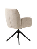 Roxana Spisebordsstol, Sand, 57,5x62x88 cm, Dreje & Vippe