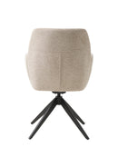 Roxana Spisebordsstol, Sand, 57,5x62x88 cm, Dreje & Vippe