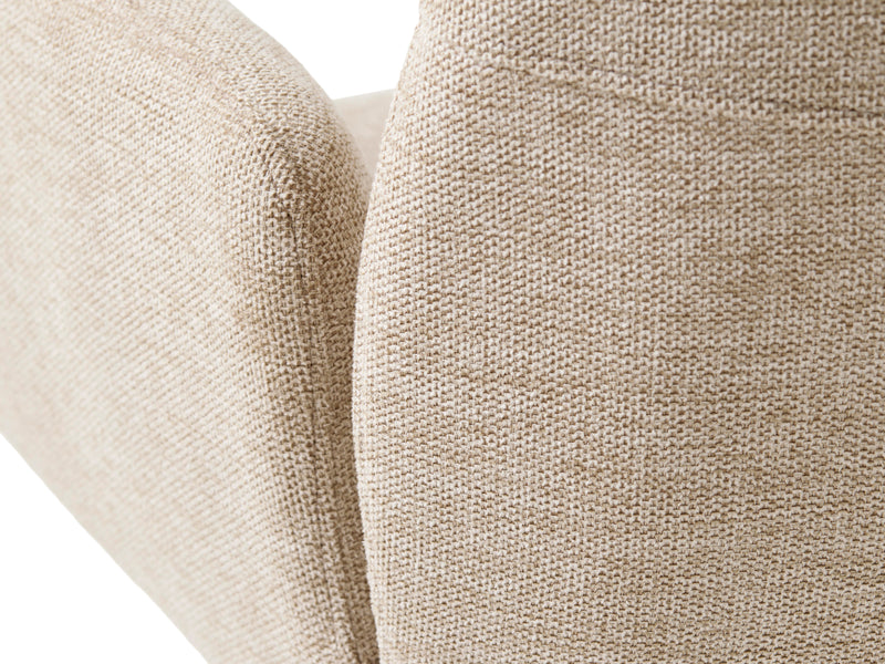 Roxana Spisebordsstol, Sand, 57,5x62x88 cm, Dreje & Vippe