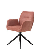 Roxana Spisebordsstol, Rose, 57,5x62x88 cm, Dreje & Vippe