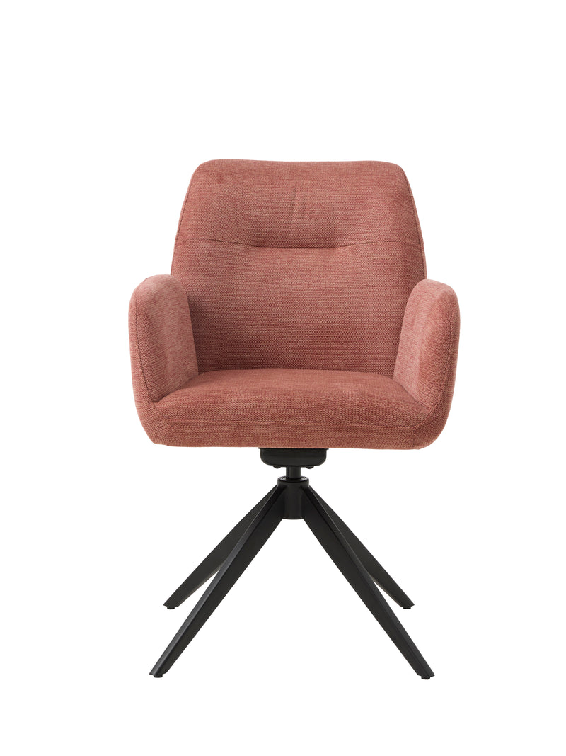 Roxana Spisebordsstol, Rose, 57,5x62x88 cm, Dreje & Vippe