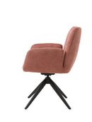 Roxana Spisebordsstol, Rose, 57,5x62x88 cm, Dreje & Vippe