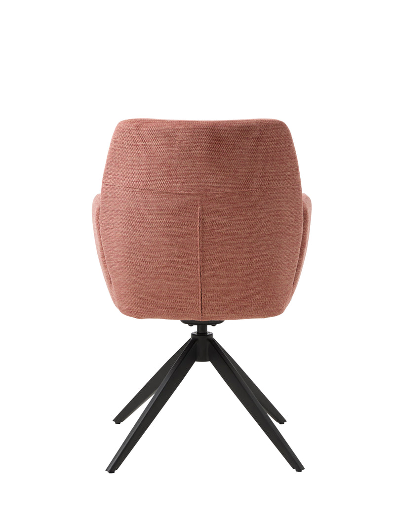 Roxana Spisebordsstol, Rose, 57,5x62x88 cm, Dreje & Vippe