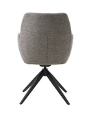 Roxana Spisebordsstol, Mellemgrå, 57,5x62x88 cm, Dreje & Vippe