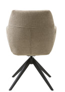 Roxana Spisebordsstol, Taupe, 57,5x62x88 cm, Dreje & Vippe