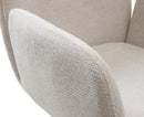 Roxana Spisebordsstol, Ivory, 57,5x62x88 cm, Dreje & Vippe