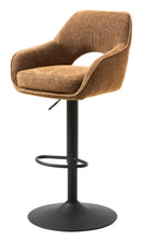 Cowley Barstol, Rust, 51x54x95,5-110,5 cm, Sæt af 2