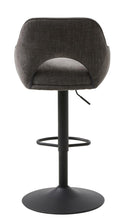 Cowley Barstol, Grafit, 51x54x95,5-110,5 cm, Sæt af 2