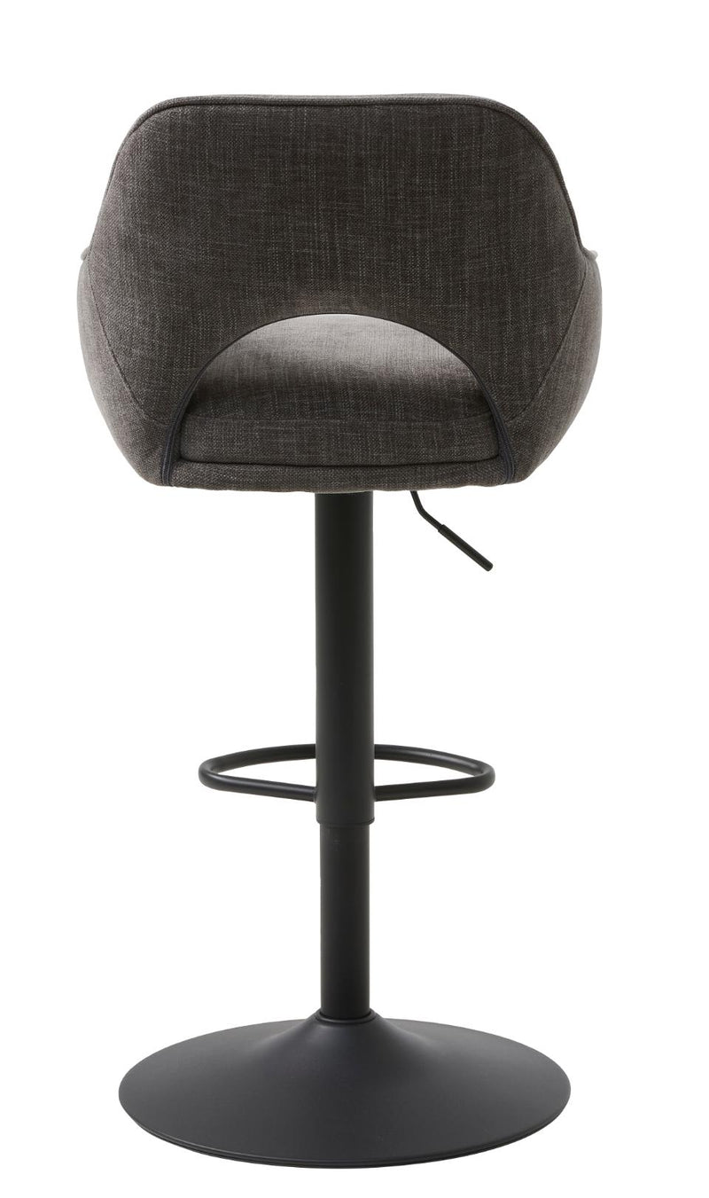 Cowley Barstol, Grafit, 51x54x95,5-110,5 cm, Sæt af 2