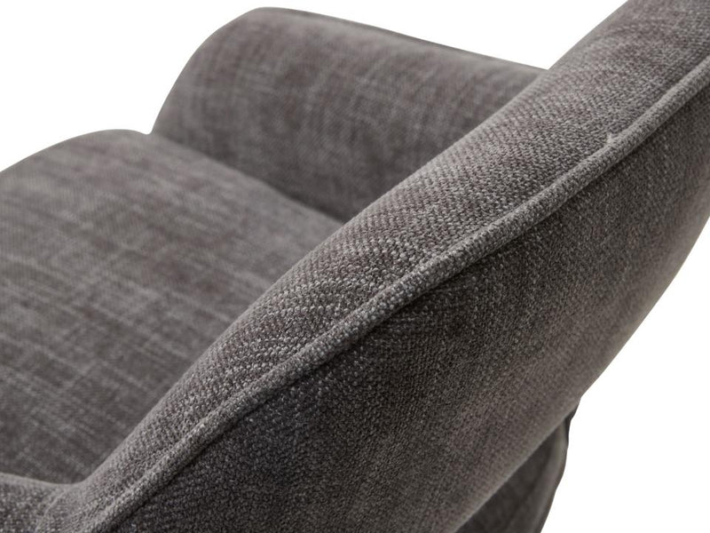 Cowley Barstol, Grafit, 51x54x95,5-110,5 cm, Sæt af 2